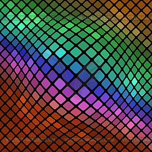 Colorful Square Pattern. Abstract Background - vector image