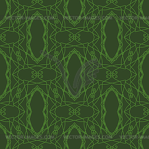 Seamless Texture on Green - vector image