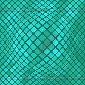 Azure Diagonal Square Pattern - vector image