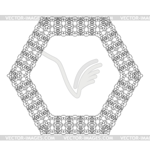Vintage Retro Frame - vector image