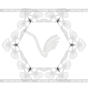 Vintage Retro Frame - vector clipart / vector image