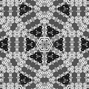 Creative Ornamental Grey Pattern - vector EPS clipart