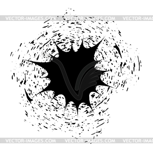 Grunge Ink Background - vector image