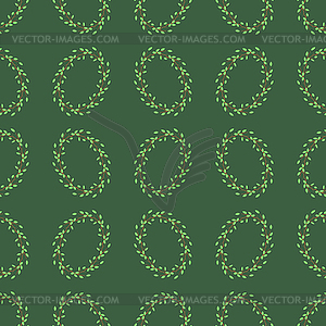 Summer Seamless Leaves Pattern - vector image