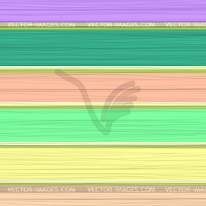 Colored Wood Planks. Colorful Boards - vector image