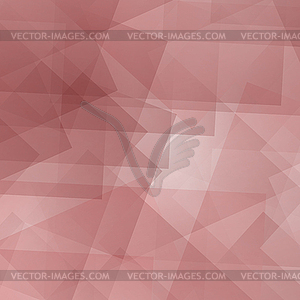 Geometric Pink Futuristic Background - vector image