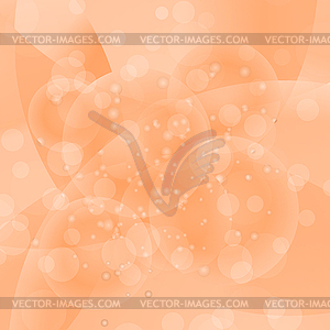 Circle Orange Light Background - vector image