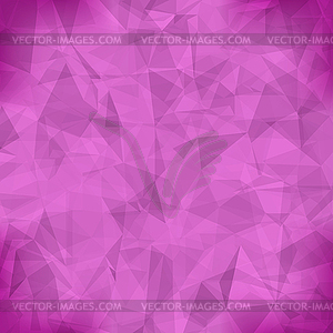 Pink Light Polygonal Mosaic Background - vector clipart