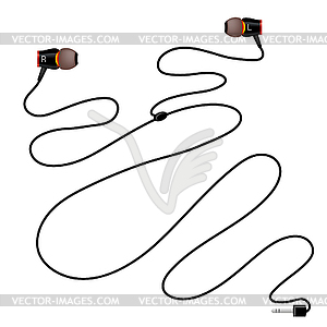 Modern Headphones Icon - vector clipart