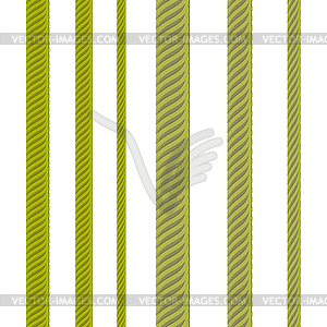 Set of Metal Cables - vector clip art