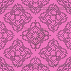 Розовый орнамент Бесшовные шаблон линии - клипарт Royalty-Free
