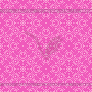 Pink Ornamental Seamless Line Pattern - royalty-free vector clipart