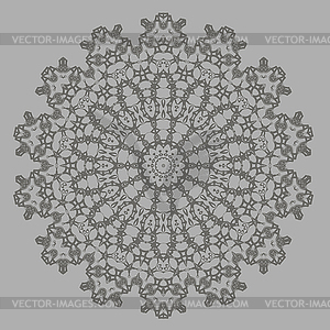 Mandala . Round Ornament - vector image