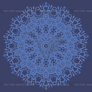 Mandala . Round Ornament - vector clip art