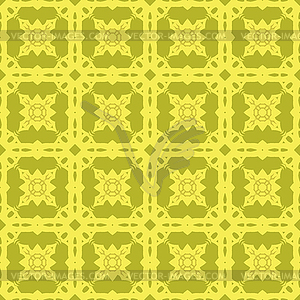 Желтый Декоративные бесшовные линии шаблон - векторный клипарт Royalty-Free