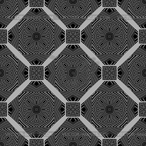 Ornamental Seamless Line Pattern - vector image