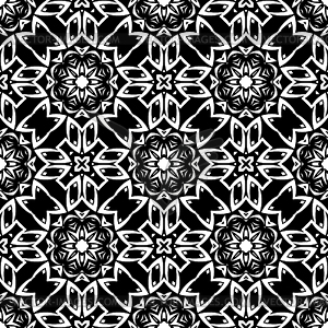 Endless Texture. Oriental Geometric Ornament - vector image