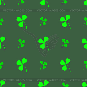 Natural Chamrock Texture - vector clipart