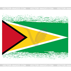 Flag of Guyana - vector clip art