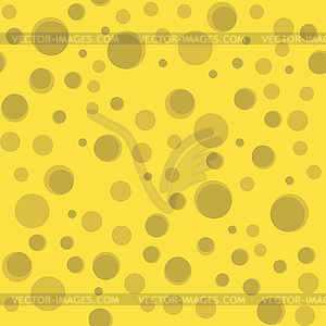 Tasty Cheese Seamless Pattern - vector image