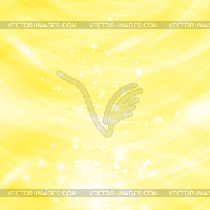 Yellow Burst Blurred Background - vector clip art