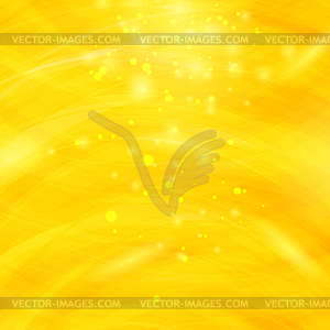 Yellow Burst Blurred Background. Starry Explosion - vector clip art