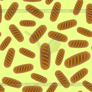 Bakery Seamless Pattern. Food Background - vector clipart