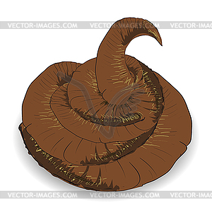 Excrement Icon - vector image