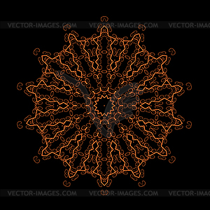 Oriental Geometric Ornament - vector image