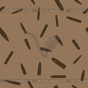 Weapon Random Seamless Pattern - vector image