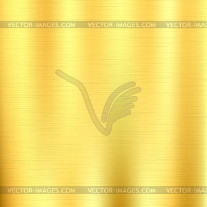 Line Grunge Background. Gold Metal Texture - royalty-free vector clipart