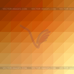 Abstract Orange Red Modern Mosaic Pattern - vector image