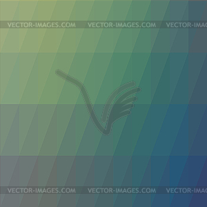 Abstract Colorful Triangle Background - vector image
