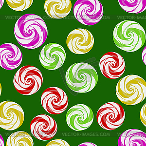 Set of Colorful Sweet Candy - vector image