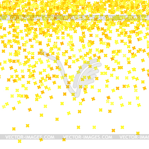 Gold Confetti Pattern - vector clip art