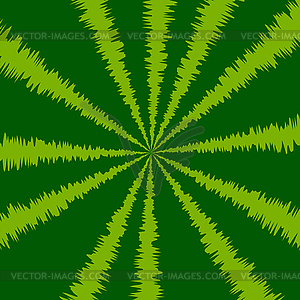 Striped Green Watermelon Background - vector clipart