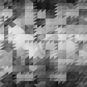 Abstract Textured Grey Triangle Pattern - royalty-free vector clipart