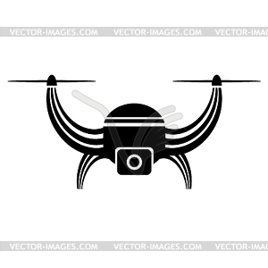 Air Drone Icon - vector image