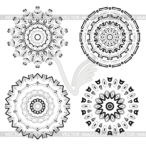 Ornamental Line Pattern - vector image