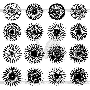 Ornamental Line Pattern. Endless Texture. - vector clipart