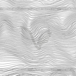 Wave Stripe Background - vector clipart