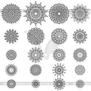 Ornamental Line Pattern. Endless Texture - vector image