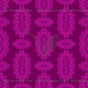 Pink Ornamental Seamless Pattern. Endless Texture. - vector image