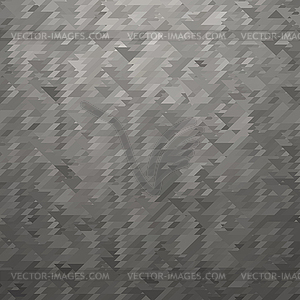 Grey Polygonal Background. Triangular Pattern. Low - vector image