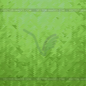 Green Polygonal Background. Triangular Pattern. - vector clipart