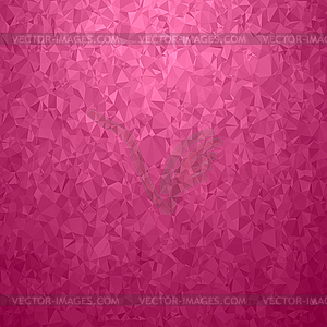 Pink Polygonal Background. Triangular Pattern. Low - vector clipart