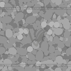 Grey Stone Seamless Pattern. Rock Floor Design - vector clipart