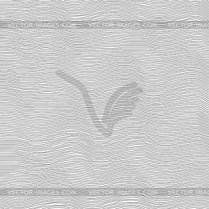 Wave Stripe Background. Line Textured Pattern - vector clip art