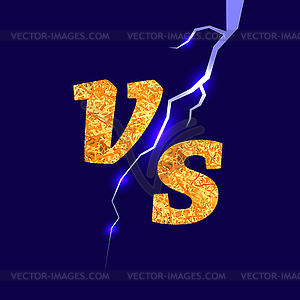 Concept of Confrontation, Together, Standoff, - vector clip art