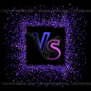 Concept of Confrontation, Together, Standoff, - vector clipart